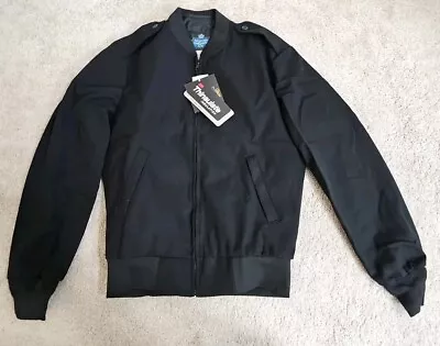 Army Officer Jacket Mens 34R Neptune Garment Co Black Wool Blend Military New • $78.99