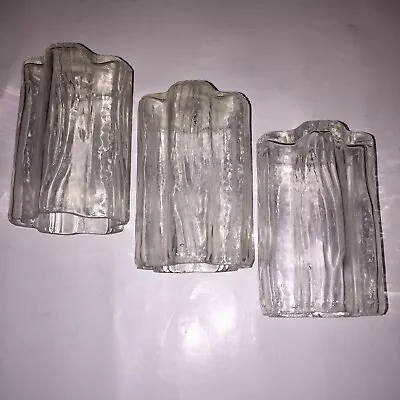 $55 • Buy Vintage Venini Chandelier Parts Tronchi Murano Glass Replacement Tube Prisms G3