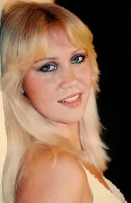 Iconic Beauty Scarce Large Photo ABBA Agnetha Faltskog Good Condition • £2.99