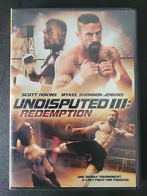 UNDISPUTED III: REDEMPTION DVD Martial Arts Tournament SCOTT ADKINS • $19.99