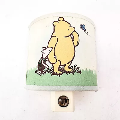 Vintage Walt Disney WINNIE THE POOH & Piglet Night Light With Sensor • $20.69