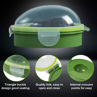 Food Saver Storage Container Keep Fresh For Kitchen Fridge Avocado Saver Holder • $13.73