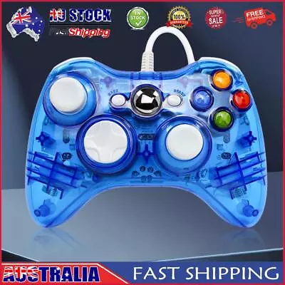 USB Wired Game Controller Double Shock Game Joypad For Microsoft Xbox 360 AU • $25.59