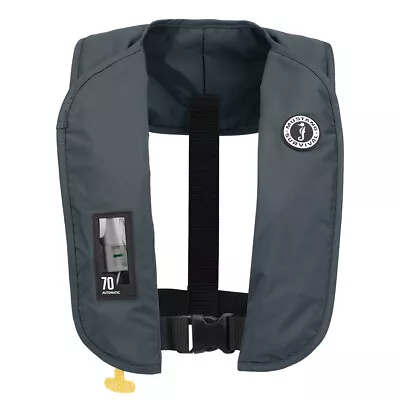 Mustang MIT 70 Automatic Inflatable PFD - Admiral Gray MD4042-191-0-202 UPC 0... • $149.99