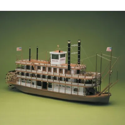 Mantua Mississippi Paddle Steam Boat Wooden Model Boat Kit • £495.99