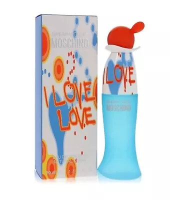 Moschino Cheap & Chic I Love Love Eau De Toilette  3.4 Oz/ 100 Ml Women's Spray • $37.57