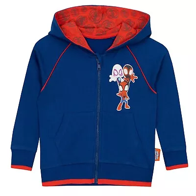 Marvel Spiderman Hoodie | Boys Spidey Hoody | Kids Spiderman Sweatshirt • £19.99