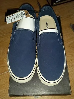 £15 • Buy Jack & Jones Blue Slip On Loafer, Shoes, Size Eu 40 Bnib