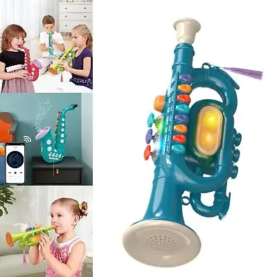 £25.94 • Buy Musical Instrument Toy Simulation  Trumpet Educational Blue Trumpet
