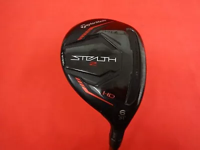 TAYLORMADE Stealth 2 HD 31° 6 Hybrid RH Regular Flex Speeder NX Red 50g • $148.84