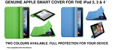 Genuine Retail Boxed Polyurethane Smart Case For Apple For IPad 2 3 & 4  • £49.99