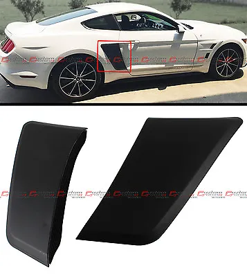 For 2015-2023 Ford Mustang GT Style Rear Fender Panel Side Body Flare Scoops • $59.99