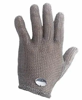 Whizard Stainless Steel Mesh Hand Glove - Cut Resistant Medium Or Large • $74.99