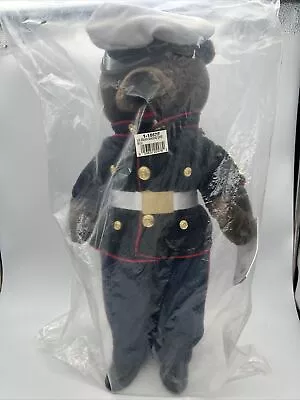 Bear Forces Of America Marine Plush Bear 22” With Tags & Bag Stuffed Animal -NEW • $59.85