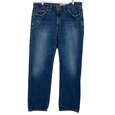 VTG Converse One Star Jeans Mens 34x34 Dark Wash Distressed Stretch • $29.99