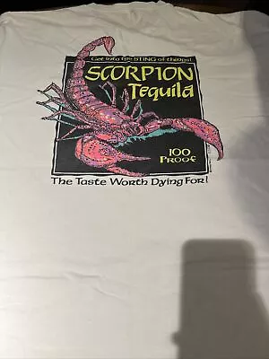 Vintage Scorpion Tequila Co. T-Shirt Mens XL Crazy Shirts Hawaii • $14.99