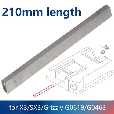 Mini Mill Gib For X-AxisLength 210 Mmfor SIEG X3/SX3/Grizzly G0619/G0463 • $35.28