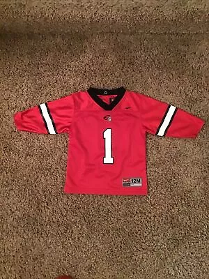 Rutgers Vintage Nike Football Jersey Scarlet Knights Toddler Baby Sz 12 Months • $29.95