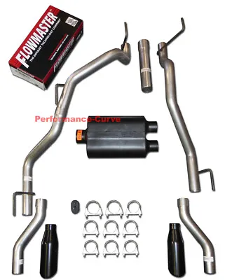 Fits 09-21 Dodge Ram Hemi Catback Dual Exhaust Rear Exit Flowmaster Super 40 • $384.95