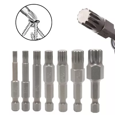 Top Grade Alloy Steel 12 Point Torx Screwdriver Bit M4 M 12 Optional Magnetic • $11.64