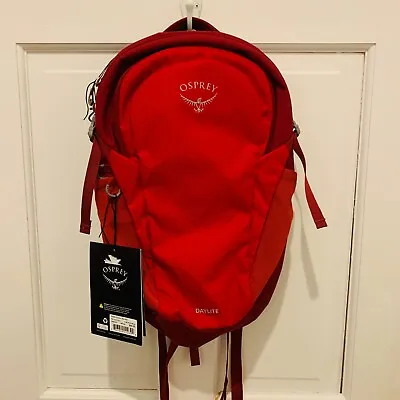 Osprey Daylite Cinch 15L Backpack Red • $69.99