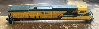 $99.95 • Buy N Scale Kato DCC Equipped? CHICAGO CNW C44-9W #8626 MTL Couplers W/ditch Lights