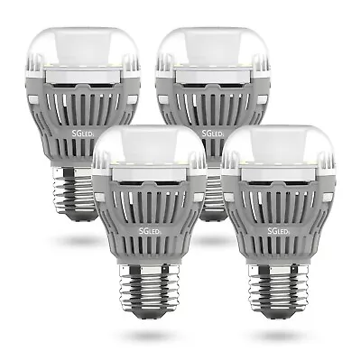 SANSI 4 Pack LED Light Bulbs 60 Watt Equivalent 5000K Energy Saving 8W 800lm • $9.99