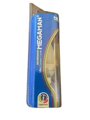 MEGAMAN CANDLE B22 7W 2700K WARM WHITE CL707i LAMP LIGHTBULB - 286Lm Compact • £8.50