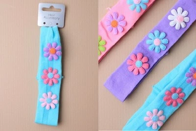 £2.45 • Buy Children's Fabric Dasiy Motif Stretch Bandeaux/headband - JTY805