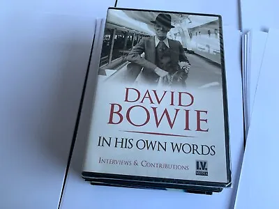 David Bowie - In His Own Words [DVD] [NTSC ALL REGION] NEW SEALED [T1] • £7.99