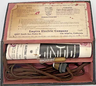Vintage Violet Ray Device By Empire Electric 1930's • $169.88