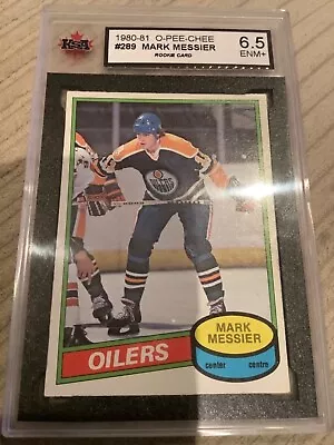 1980-81 O-pee-chee Mark Messier Rookie Card #289 Mnt Graded 6.5 • $199.99