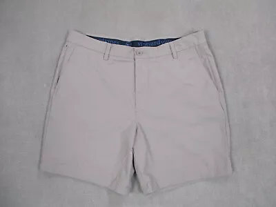 Vineyard Vines Shorts Mens 34 Beige On The Go Chinos Golf Stretch Performance • $29.88