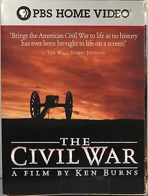 $14.95 • Buy The Civil War - A Film By Ken Burns 5 DVD Set PBS Home Video - Special Features
