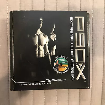 P90X Extreme Home Fitness Exercise Workout 12 DVD Set Missing “Cardio X” Good • $10