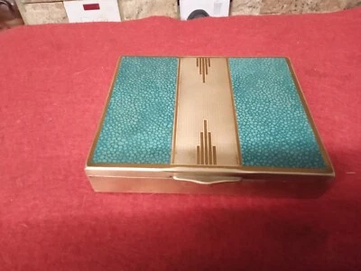 £75 • Buy Art Deco Enameled Jewellery Box.   Fabulous Condition
