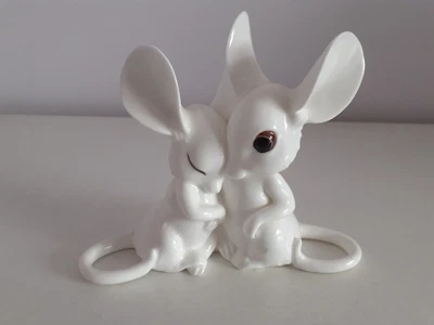 £15 • Buy Royal Osborne Cuddling Mice Number 1404 - Excellent Condition