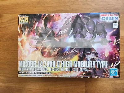 BANDAI 1/144 Gundam The Origin MS-06R-1A Zaku II High Mobility Type Ortega Use • $22.50