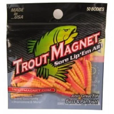 NEW   Trout Magnet   50 Pc. TM Body Pack • $9.99