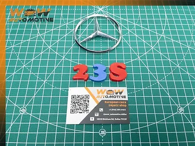 90-05 Mercedes-benz R129 W163 W202 W210 C E Ml Sl Class Emblem Star Oem • $6.99