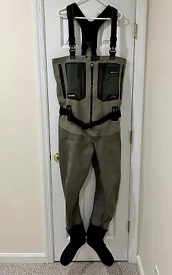 Simms G4Z Gortex Stockingfoot Waders - Size LS - Excellent Condition Foot 9-11 • $699.95