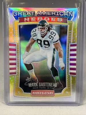 2017 Rookies & Stars Mark Gastineau Great American Heroes Gold #02/10  *NY JETS* • $13.99