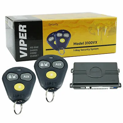 Viper 3100VX 1-Way Security System Keyless Entry Car Alarm System NEW • $49.95