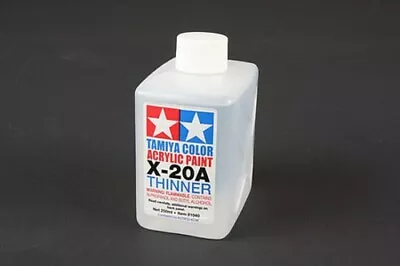 Tamiya Acrylic/Poly Thinner X20A 8.5 Oz - Hobby And Model Acrylic Paint - #81040 • $8.31