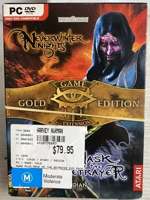 Neverwinter Nights 2 Gold Edition With Extension - PC Complete Game - 4967 • $44.79