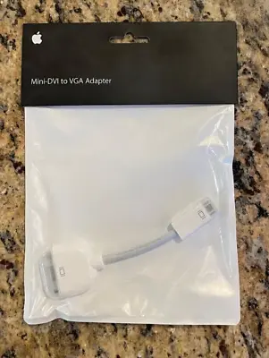 NEW Sealed APPLE MacBook Mini DVI To VGA Adapter M9320G/A • $10.99