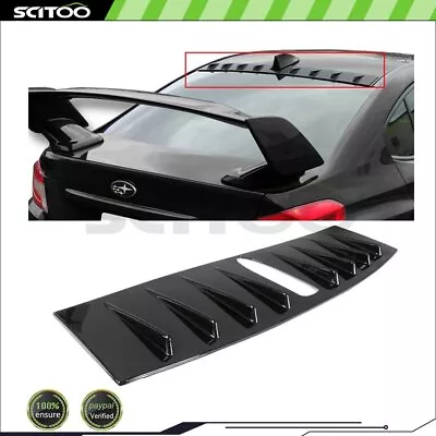 For 2015-2021 Subaru WRX Carbon Style Rear Roof Spoiler Wing Vortex Generator • $36.08