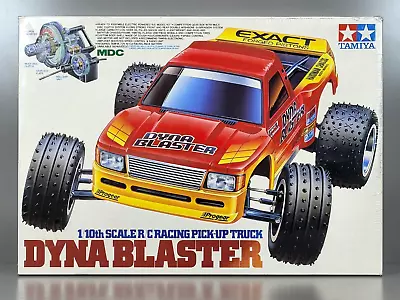 New Vintage Sealed Tamiya 1/10 DYNA BLASTER 2WD R/C Racing Pick Up Truck 1993 • $1150