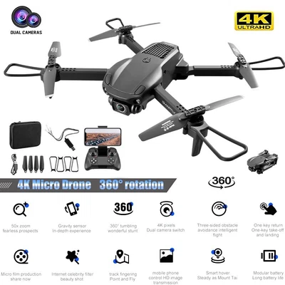 $39.90 • Buy New V22 RC UAV 4K HD DUAL CAMERA WIFI FPV DRONE RC QUADCOPTER 360° FLIP