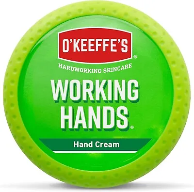 O'Keeffe's Working Hands Hand Cream 96g Jar Okeeffes For Dry Cracked Hands • £7.52